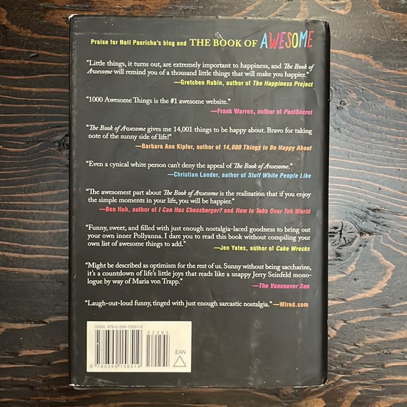 📕 4/$20 📕 The Book of Awesome hardcover book - Picture 2 of 4